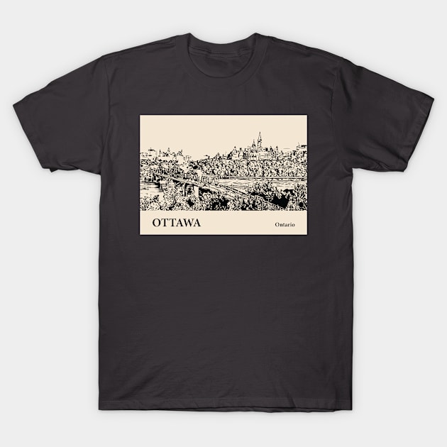 Ottawa - Ontario T-Shirt by Lakeric